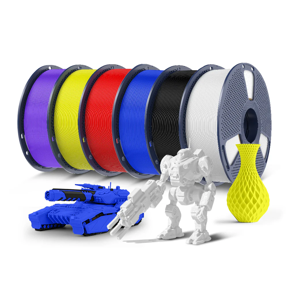 Multiple filament rolls